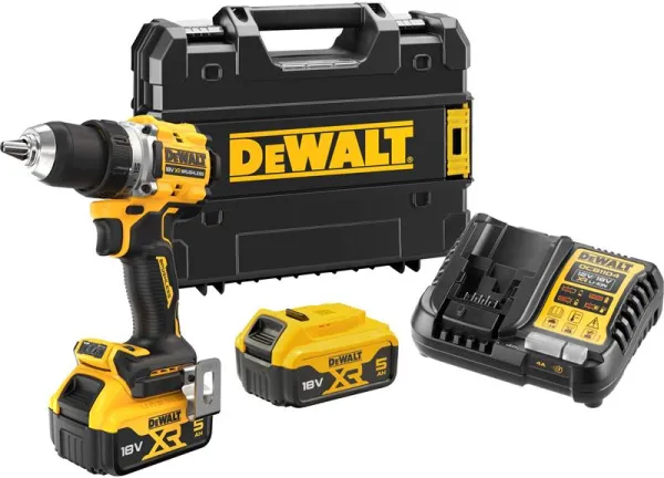 DeWalt 18V Taladro, TSTAK 2 x 5Ah
