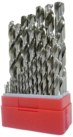 Teng Tools Juego de brocas para metal 1,0 -10,0 mm DB028