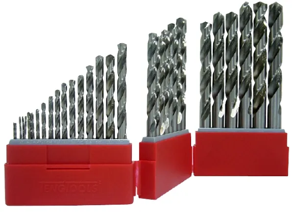 Teng Tools Juego de brocas para metal 1,0–13,0 mm DB034