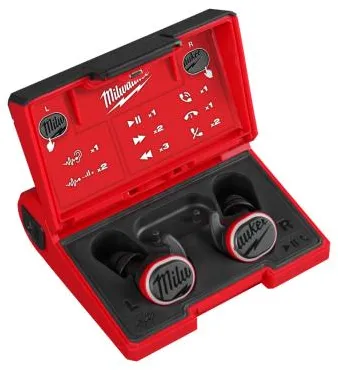 Protección auditiva Milwaukee con Bluetooth L4 RLEPB-301 - Recargable