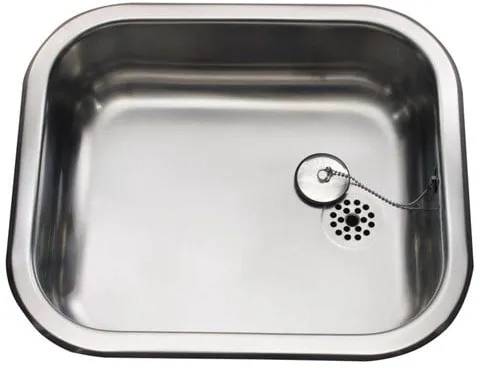 Fregadero de cocina Juvel Intra juvel K400 400 x 340 mm acero inoxidable con tapón