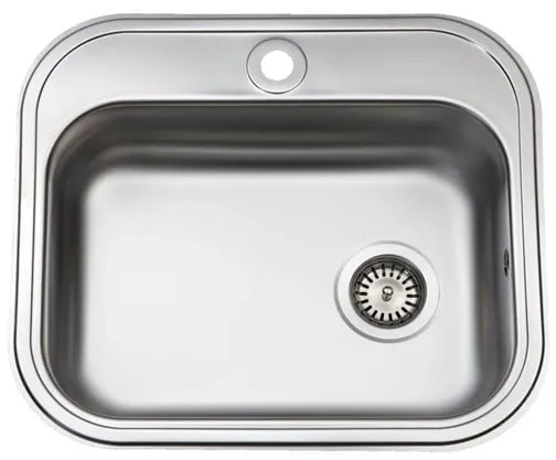 Fregadero de cocina Juvel Intra juvel bmk480b1 480 x 340 mm mate con colador