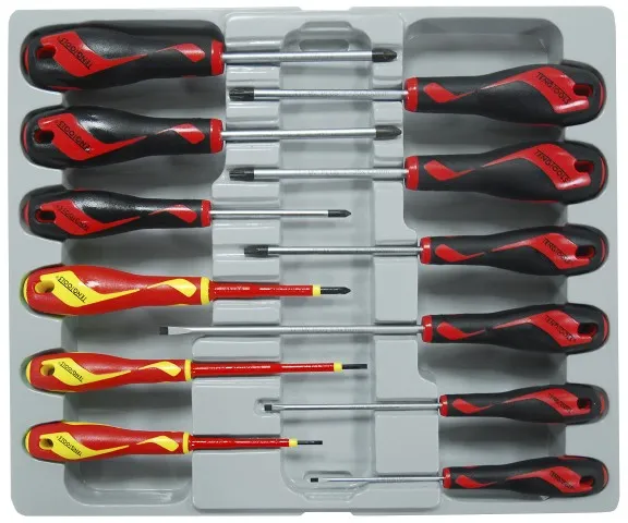 Teng Tools Juego de destornilladores de 12 piezas MD912N1