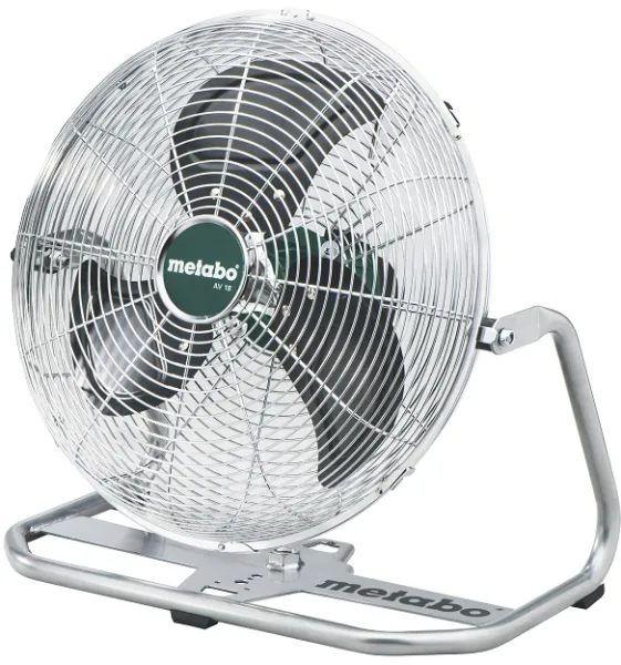 Metabo Ventilador a batería AV 18 - 18 Voltios