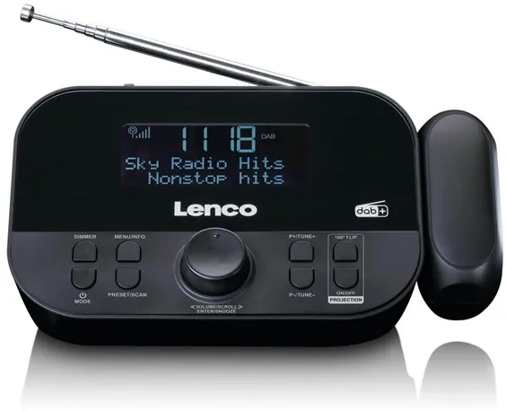 Lenco CR-615BK - DAB/FM - Mono - Negro