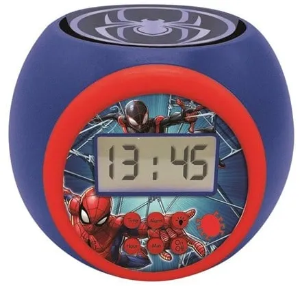 Lexibook Spider-Man Marvel - reloj despertador - electrónico - de escritorio